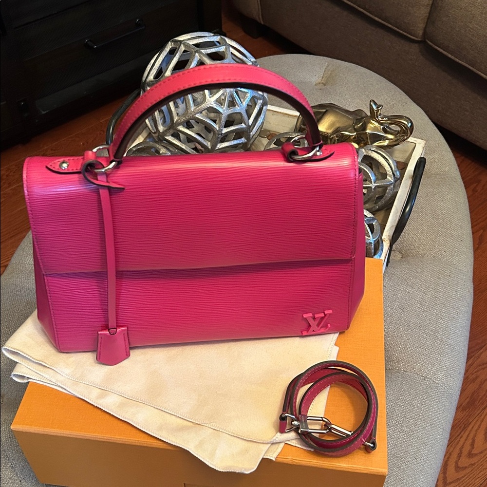 Louis Vuitton Epi Cluny MM Handbag